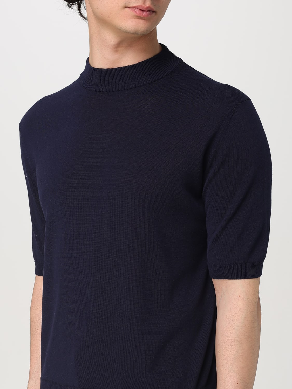 ZANONE SWEATER: Sweatshirt men Zanone, Blue - Img 3