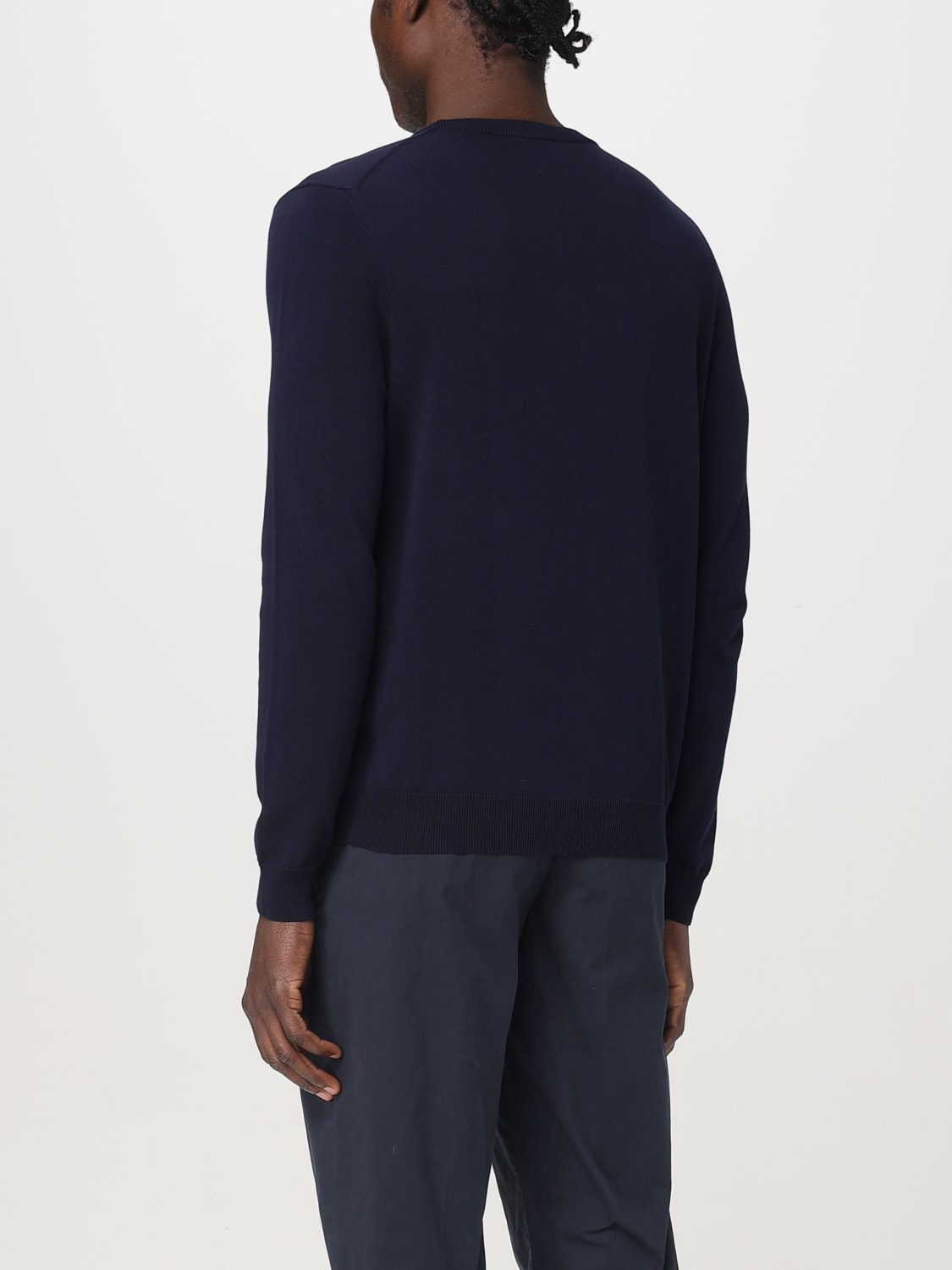 ZANONE JERSEY: Sudadera hombre Zanone, Azul Oscuro - Img 2