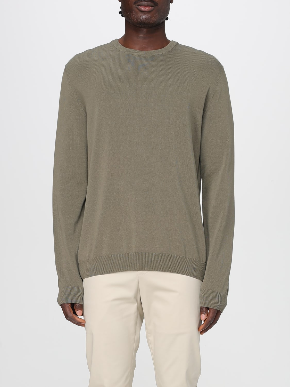 ZANONE SWEATER: Zanone cotton sweater, Green - Img 1