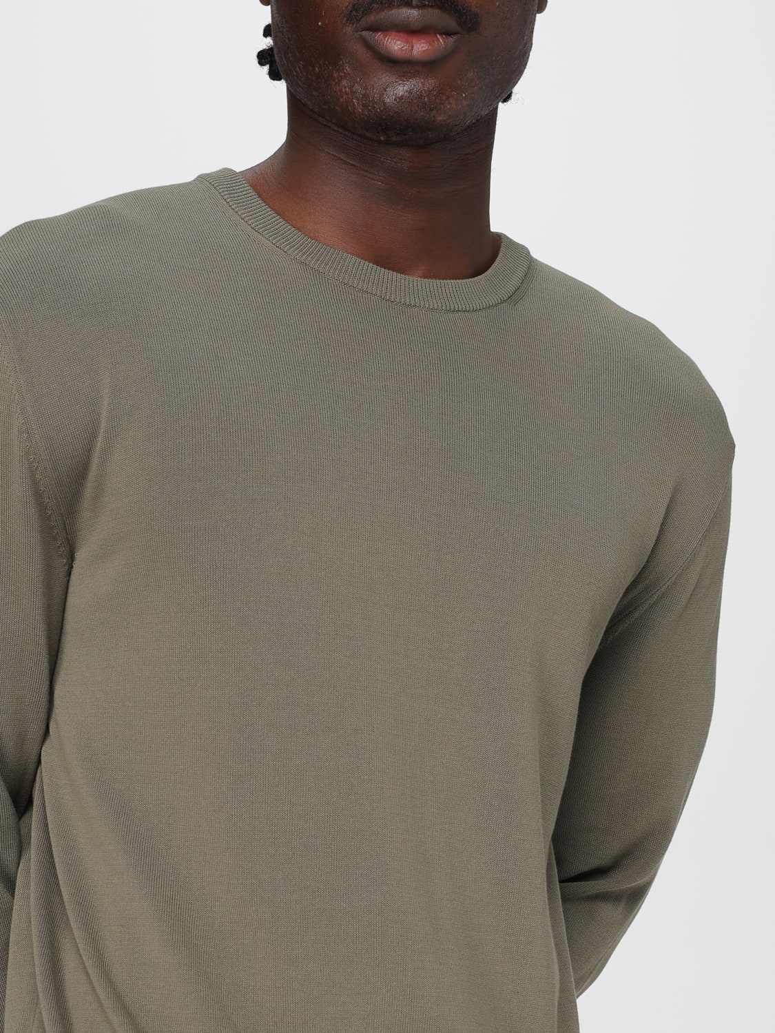 ZANONE SWEATER: Zanone cotton sweater, Green - Img 3