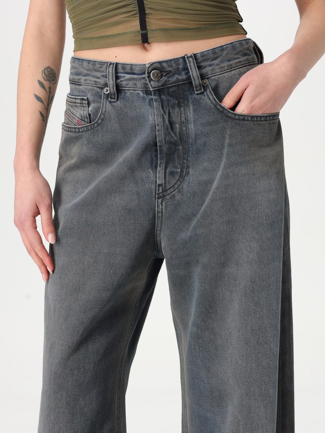 デニム・ジーパン DIESEL Woman Jeans Blue A0692509L46 1 DIESEL：パンツ レディース - ブルー | GIGLIO.COMオンラインの