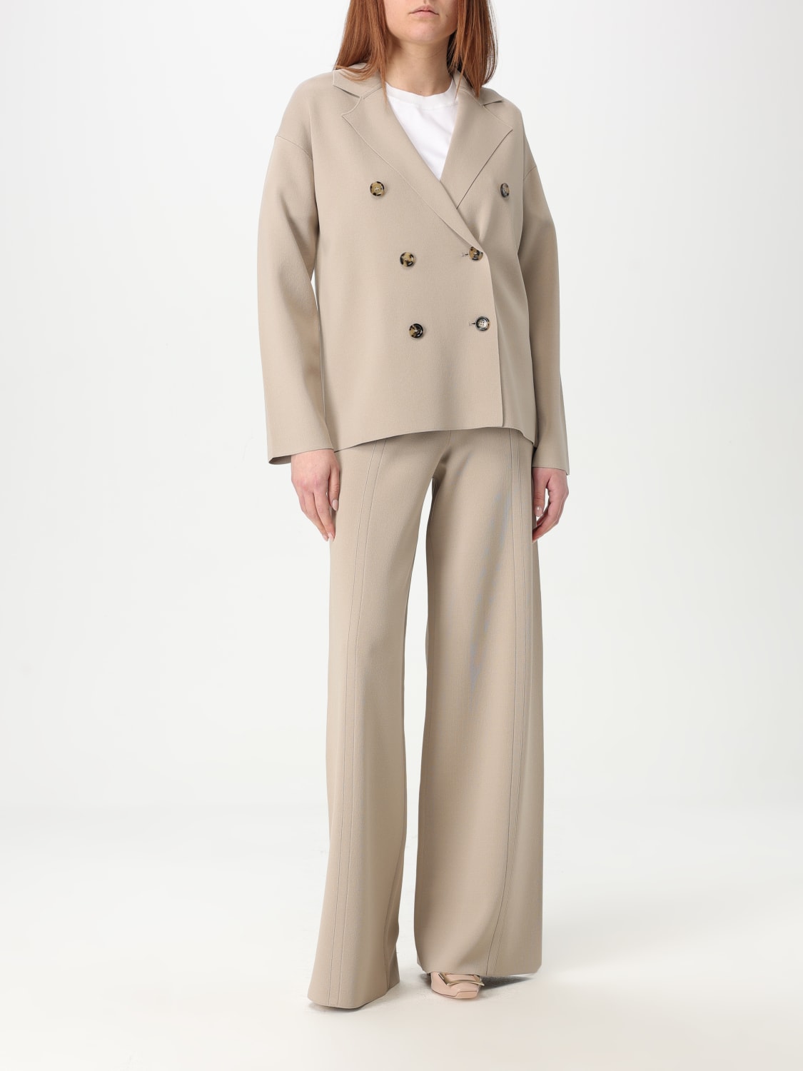 MAX MARA: Pants woman - Beige | Max Mara pants 2511331028650