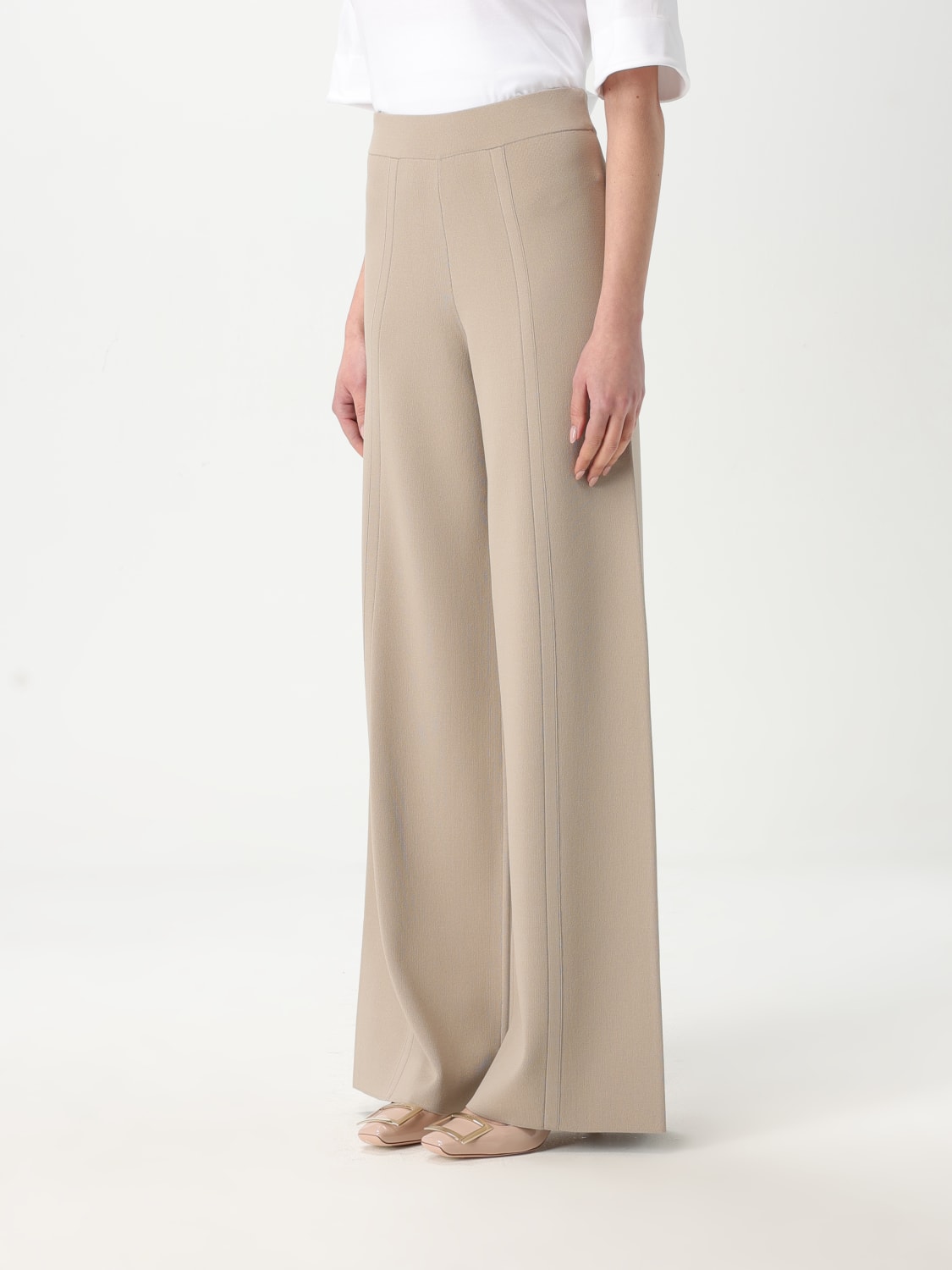 パンツ MAX MARA Women Straight Pants 2511131153001 Beige Beige trousers female | Max Mara
