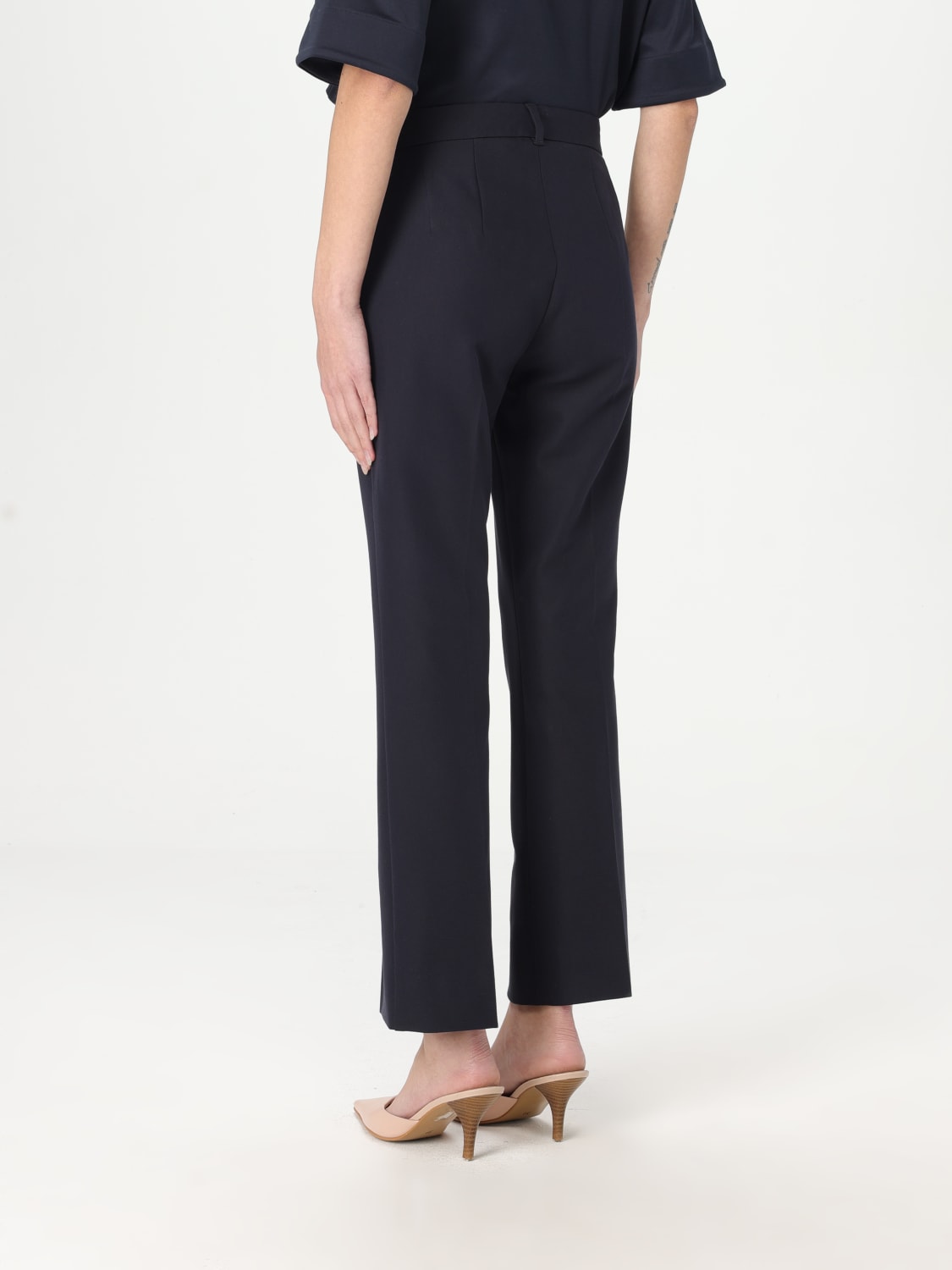 S MAX MARA: Pants woman - Blue | 'S Max Mara pants