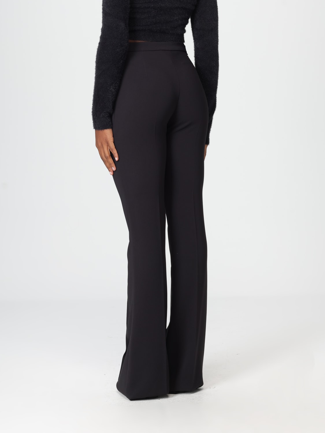 ELISABETTA FRANCHI PANTS: Pants woman Elisabetta Franchi, Black - Img 2
