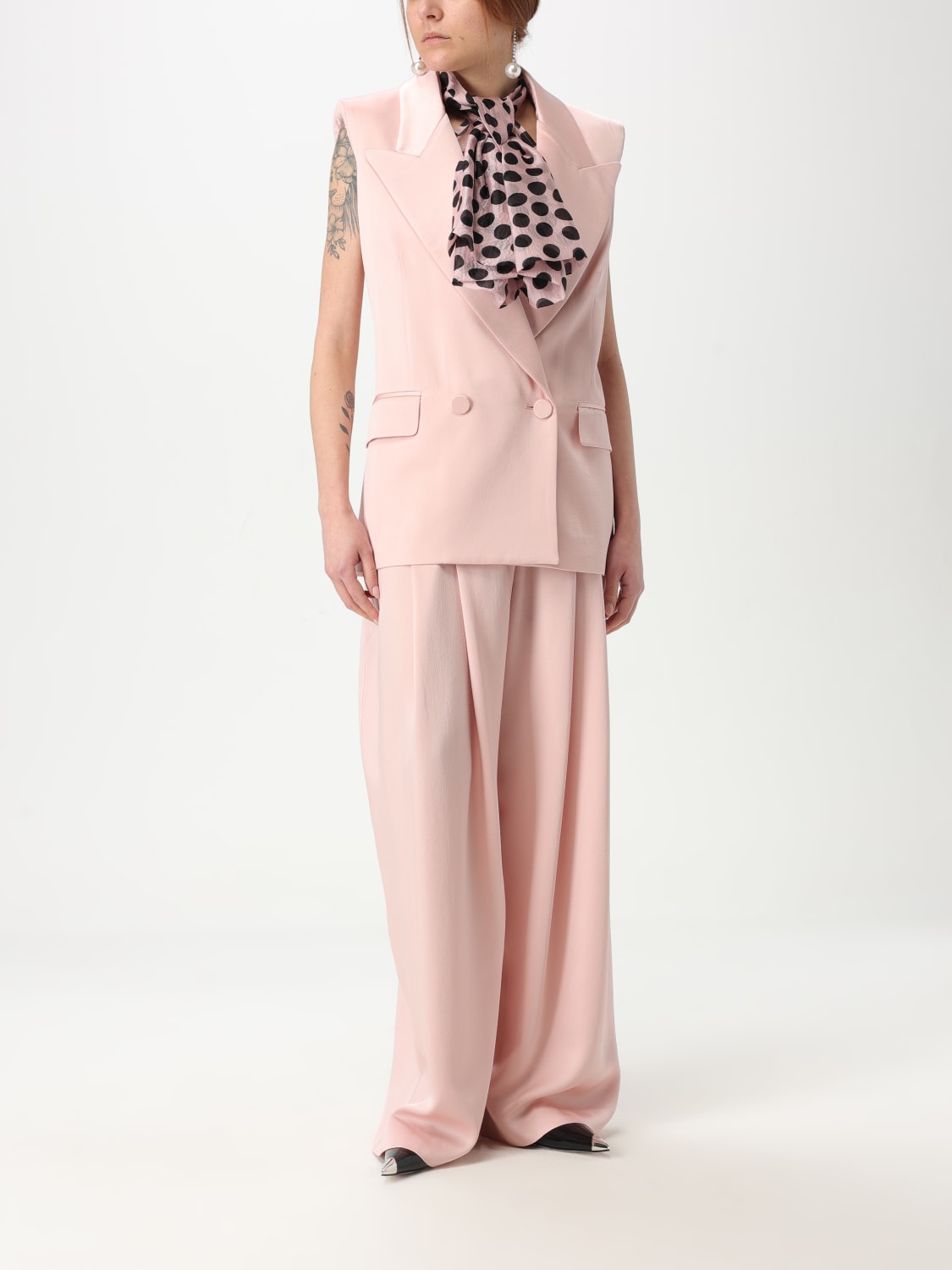 パンツ NINA RICCI Woman Pants Pink 25PCPA002AC0123 U2785 NINA RICCI: Pants woman - Pink | Nina Ricci pants