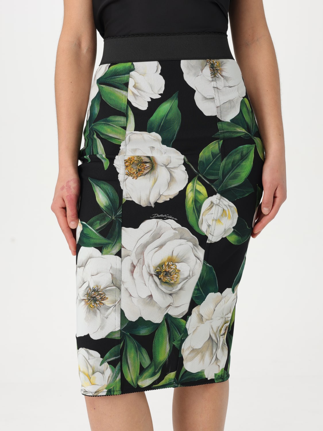 スカート DOLCE & GABBANA Woman Skirt Black F4CWKTFSSK2 HN5JB DOLCE & GABBANA: Skirt woman - Black | Dolce & Gabbana skirt