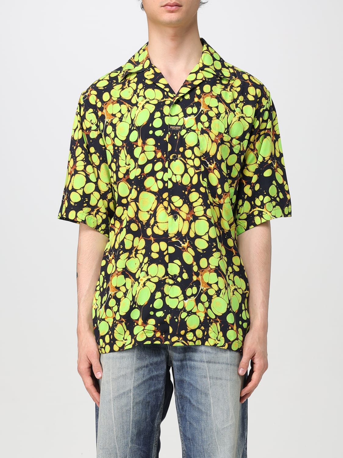 MARTINE ROSE CAMISA: Camisa hombre Martine Rose, Verde - Img 1