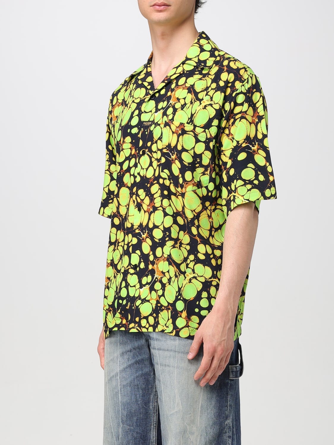 MARTINE ROSE CAMISA: Camisa hombre Martine Rose, Verde - Img 4