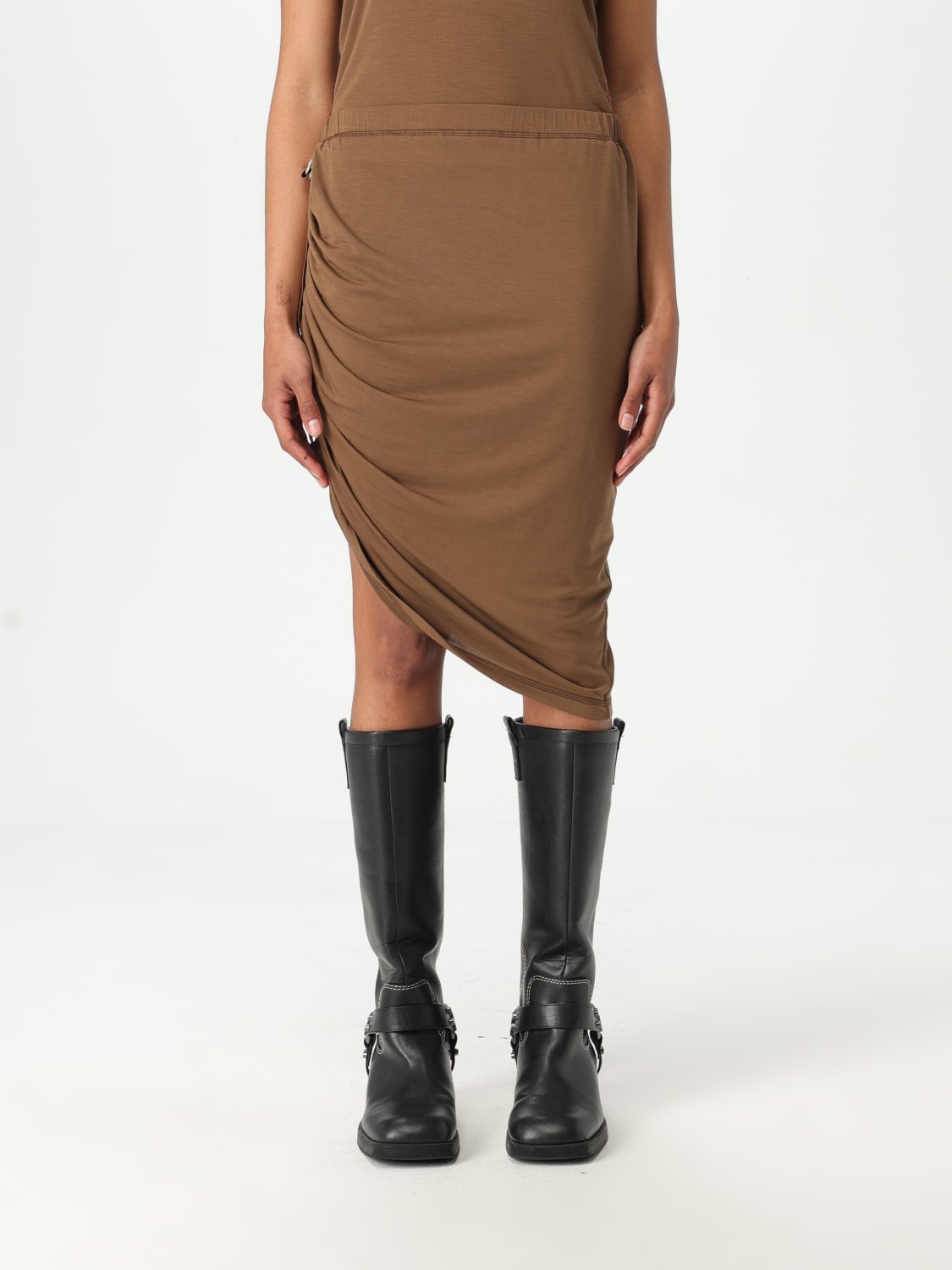 HELMUT LANG JUPE: Jupe femme Helmut Lang, Cacao - Img 1