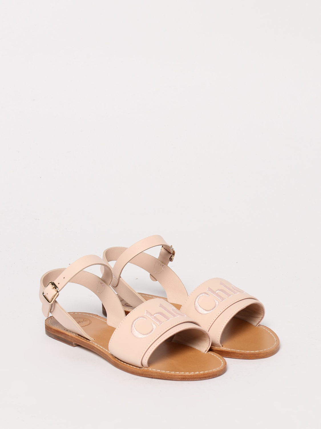 CHLOÉ ZAPATOS: Zapatos niños ChloÉ, Rosa - Img 2
