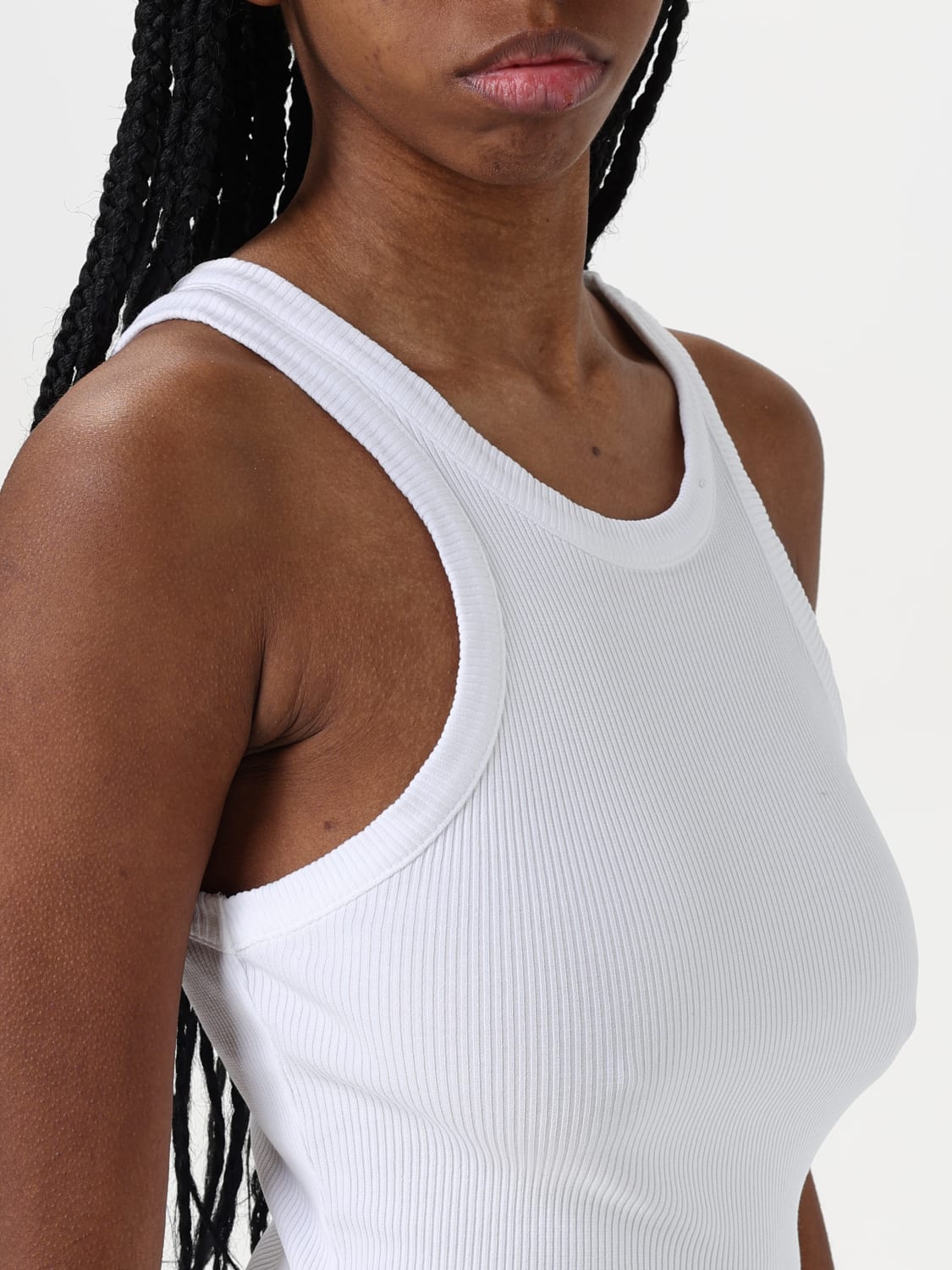 AGOLDE T-SHIRT: Top woman Agolde, White - Img 3