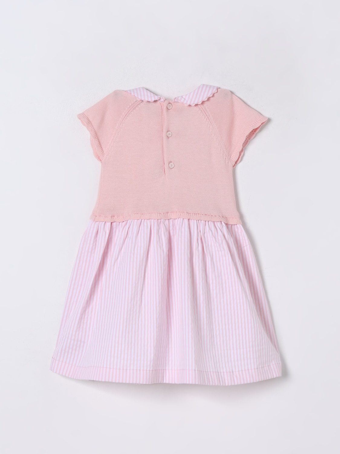 MOSCHINO ABITO: Abito in cotone Teddy Moschino, Rosa - Img 2