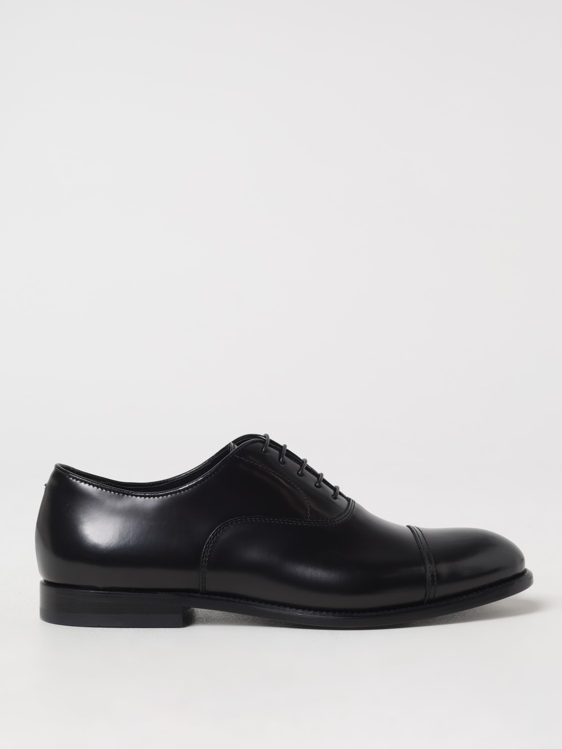 DOUCAL'S BROGUE SHOES: Shoes men Doucal's, Black - Img 1