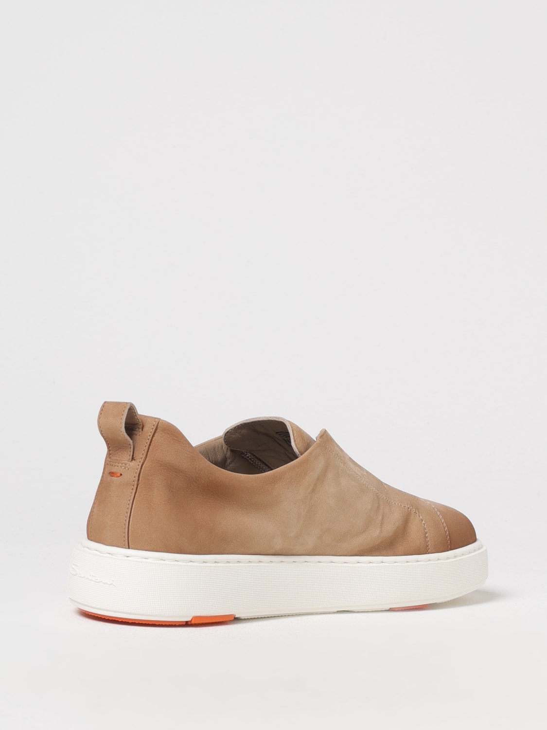 SANTONI SNEAKERS: Sneakers men Santoni, Beige - Img 3