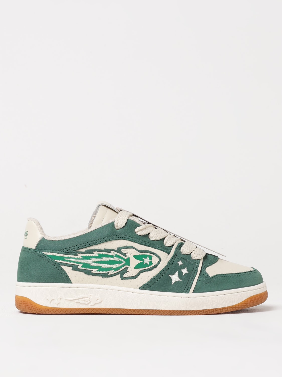 ENTERPRISE JAPAN SNEAKERS: Sneakers Egg Rocket Enterprise Japan in pelle , Verde - Img 1