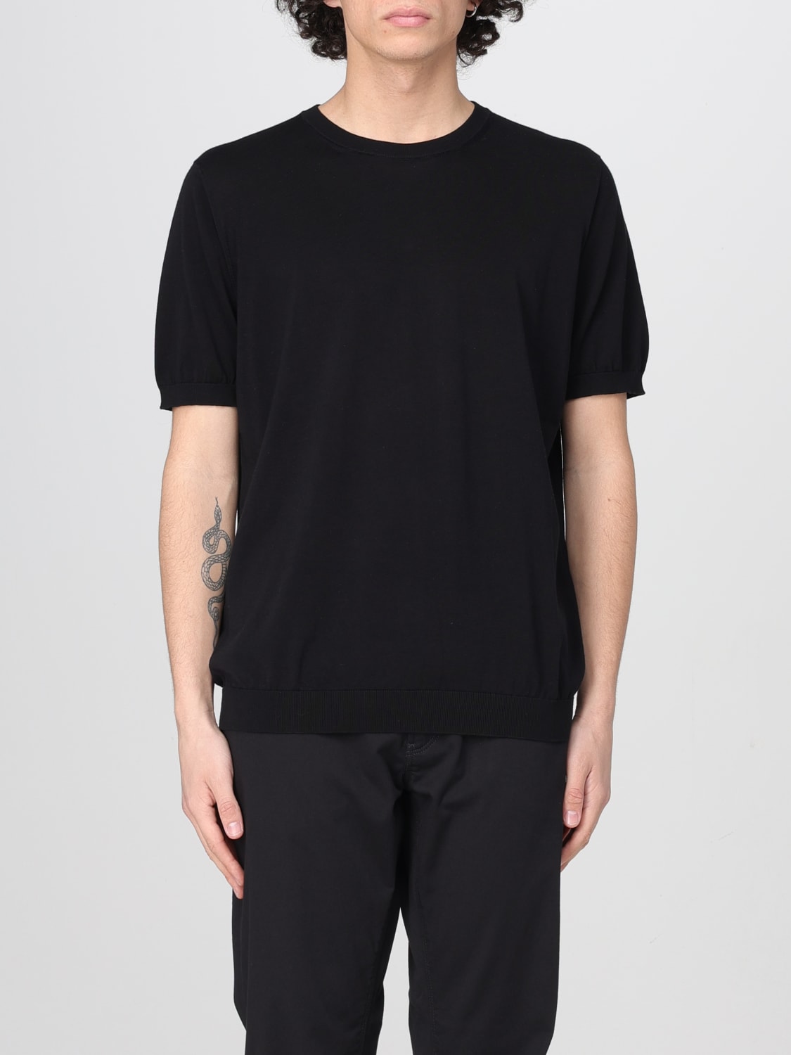 DRUMOHR T-SHIRT: T-shirt men Drumohr, Black - Img 1