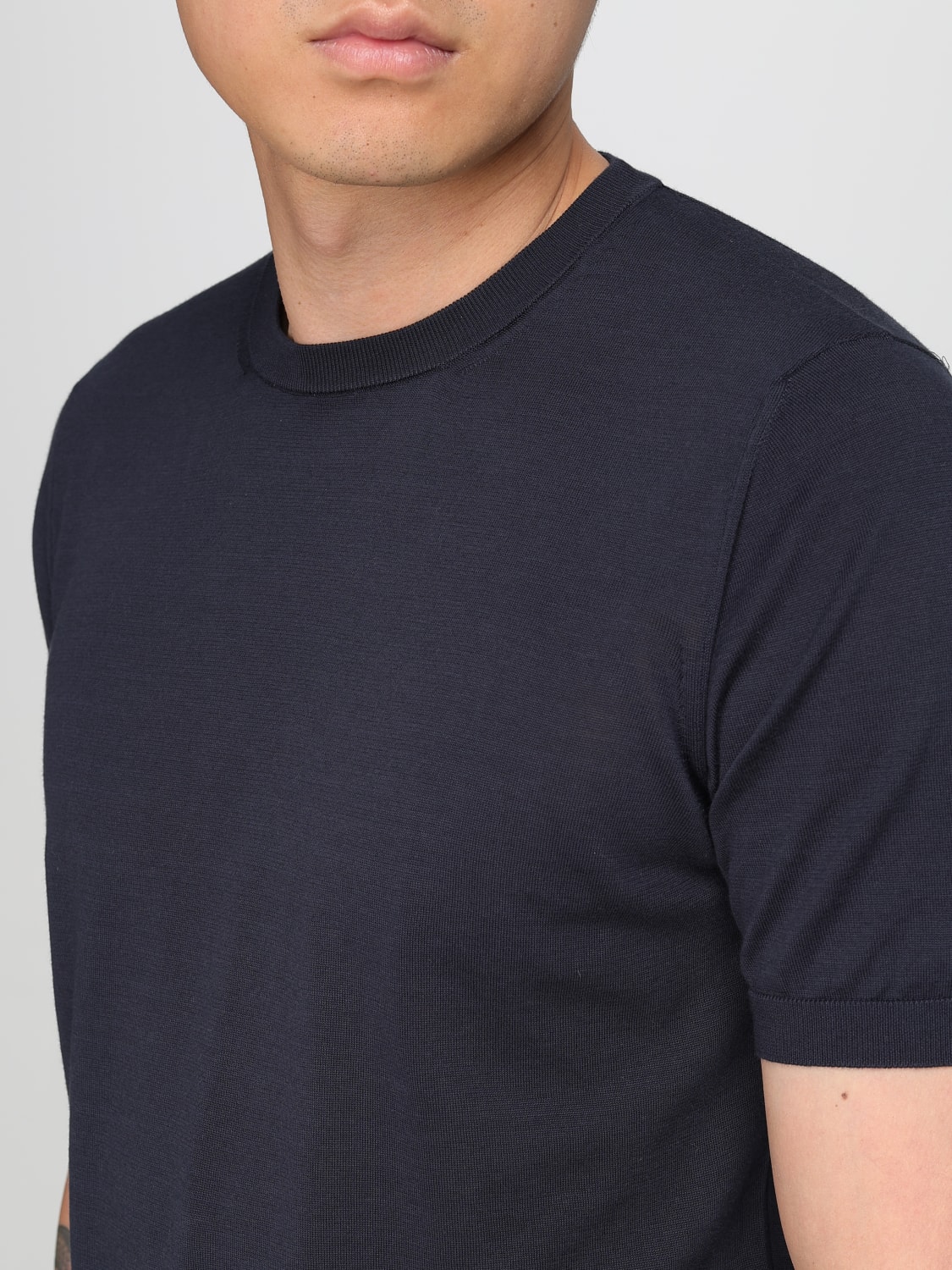 DRUMOHR T-SHIRT: T-shirt men Drumohr, Blue - Img 3