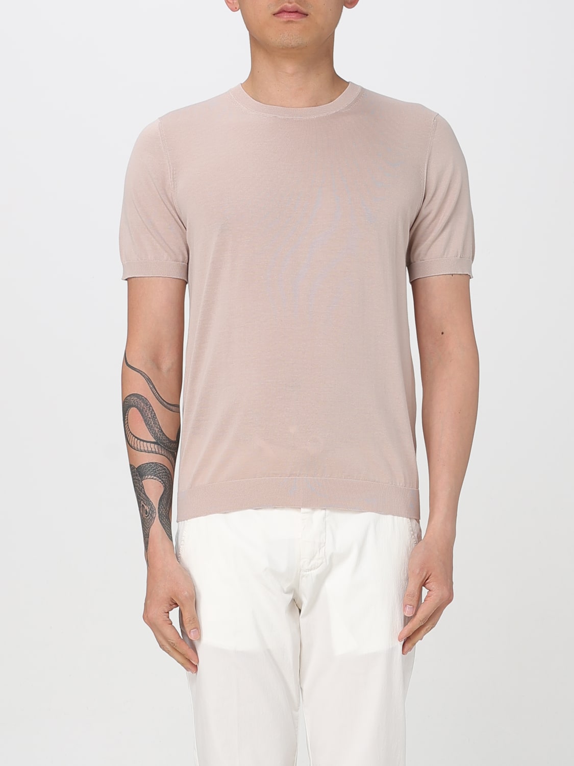 DRUMOHR T-SHIRT: T-shirt men Drumohr, Beige - Img 1