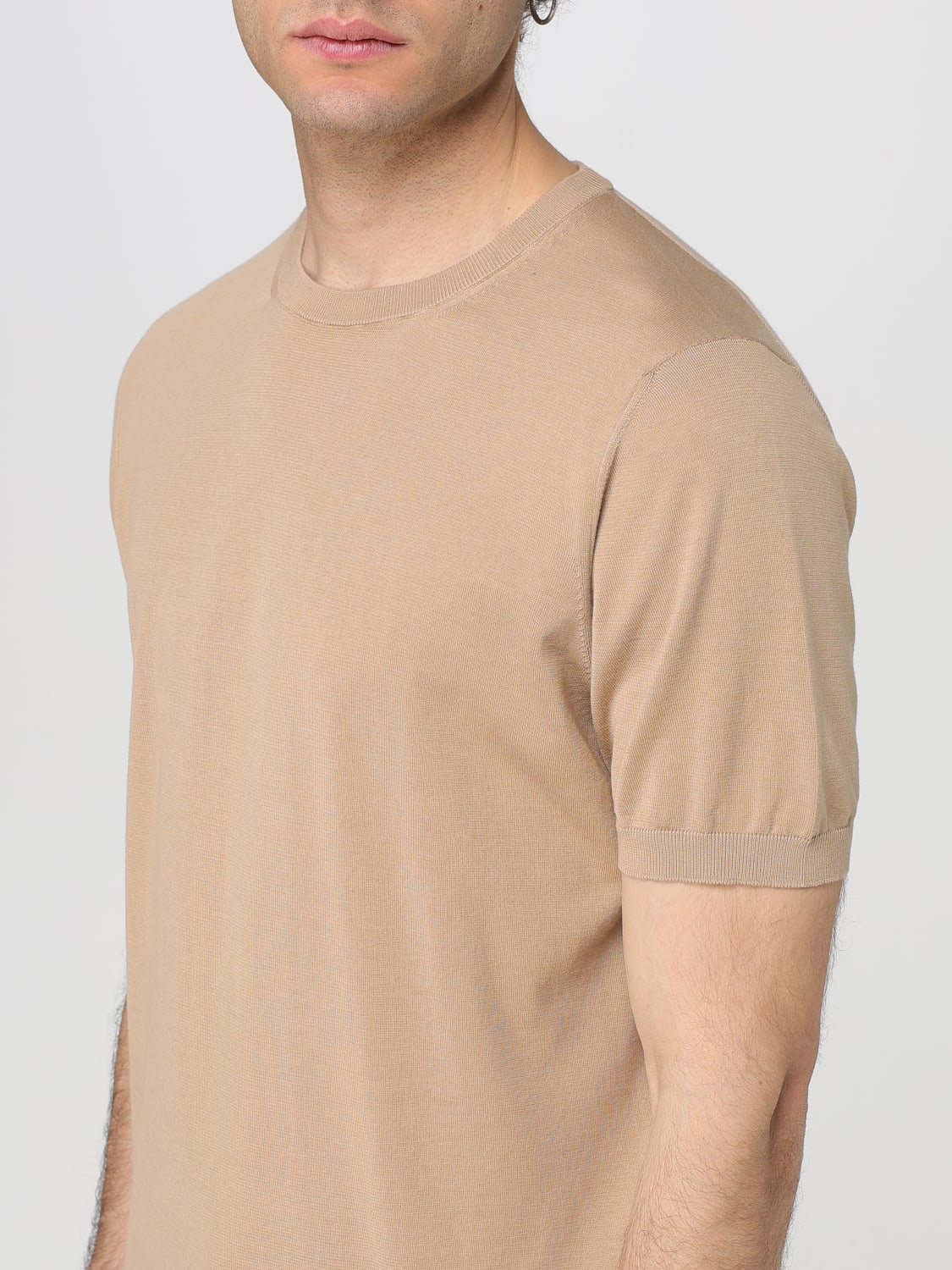 DRUMOHR T-SHIRT: T-shirt men Drumohr, Brown - Img 3