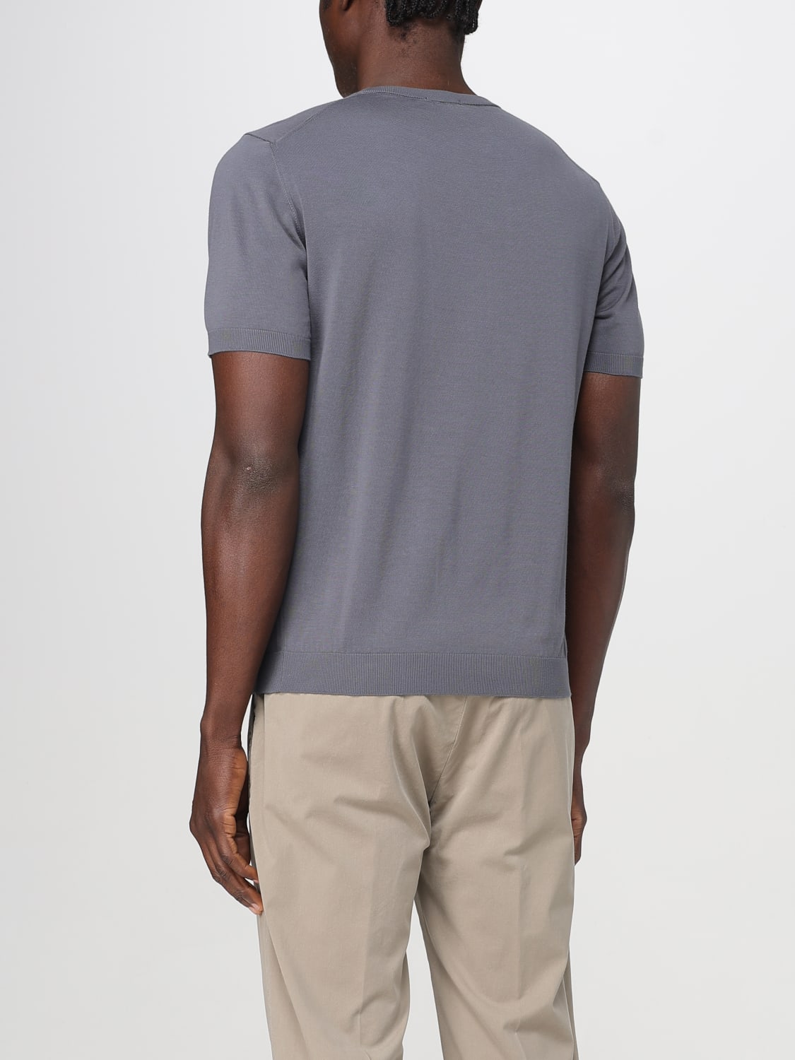 DRUMOHR T-SHIRT: T-shirt men Drumohr, Smoke Grey - Img 2
