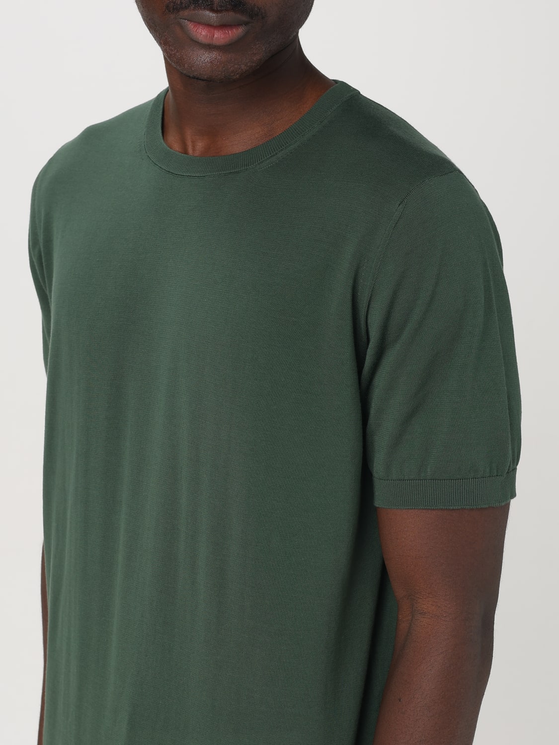 DRUMOHR T-SHIRT: T-shirt men Drumohr, Forest Green - Img 3