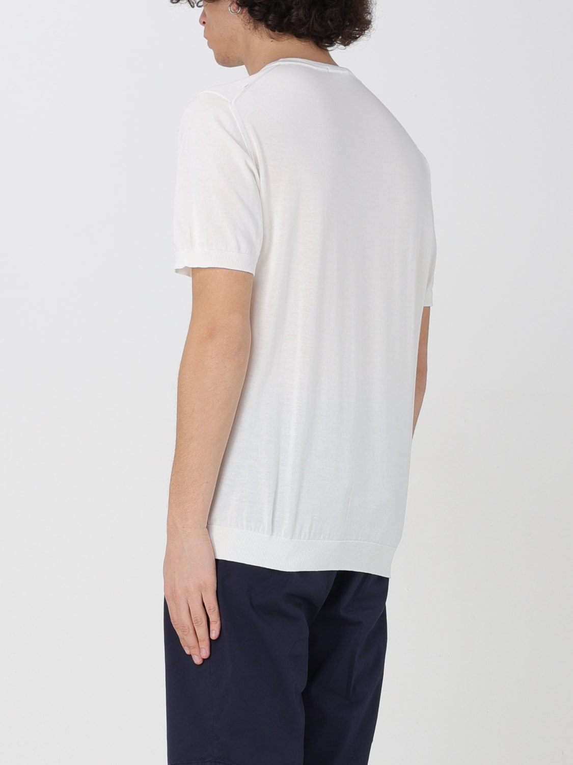 DRUMOHR T-SHIRT: T-shirt men Drumohr, Milk - Img 2