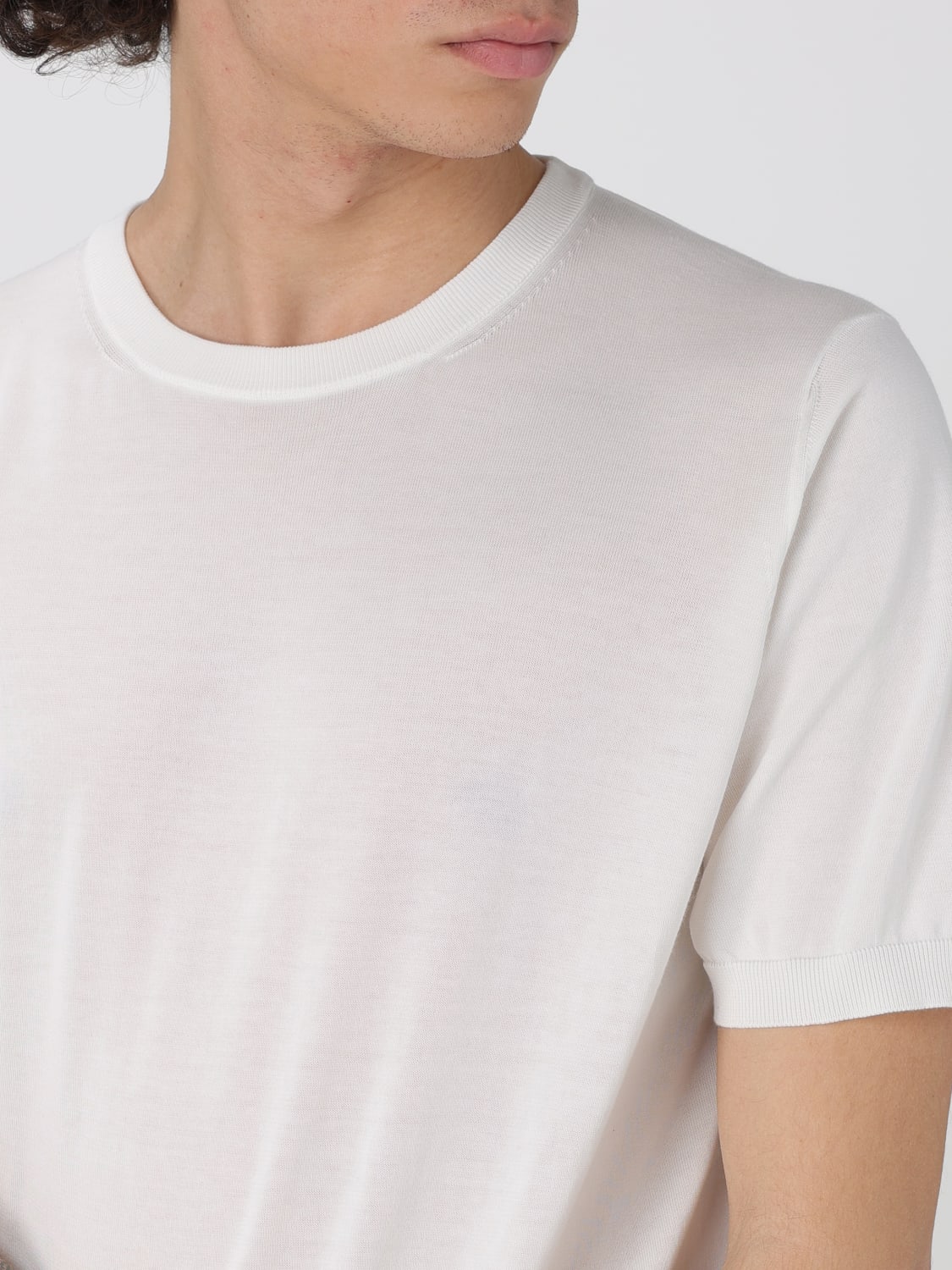 DRUMOHR T-SHIRT: T-shirt men Drumohr, Milk - Img 3