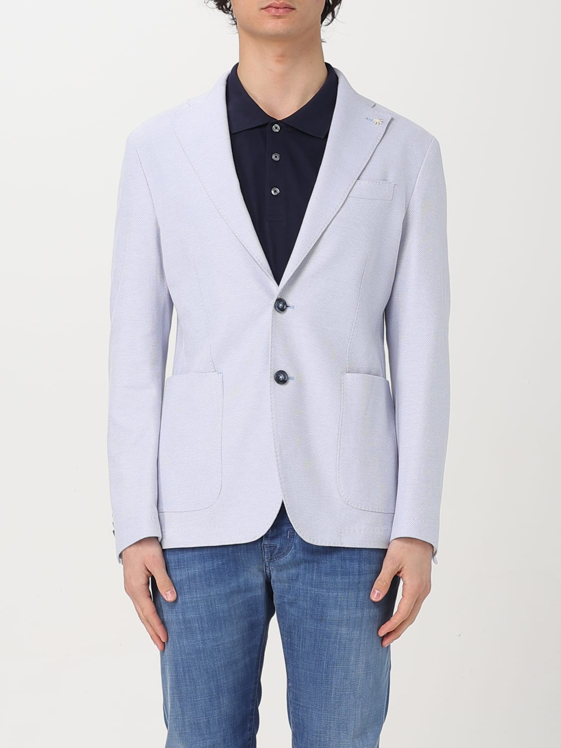 MANUEL RITZ JACKET: Blazer men Manuel Ritz, Blue 2 - Img 1