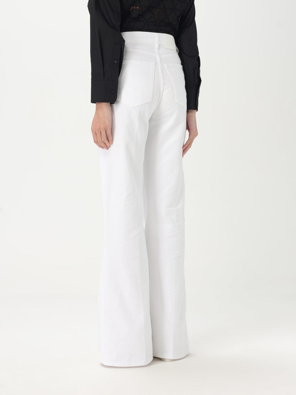 DONDUP JEANS: Pants woman Dondup, White - Img 2