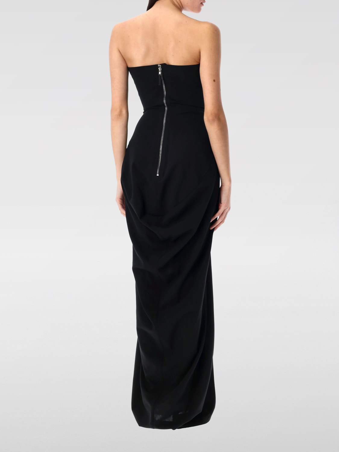 ワンピース RICK OWENS Woman Dress Black RP01E7547WLP 09 RICK OWENS - DRESSES - Rick Owens
