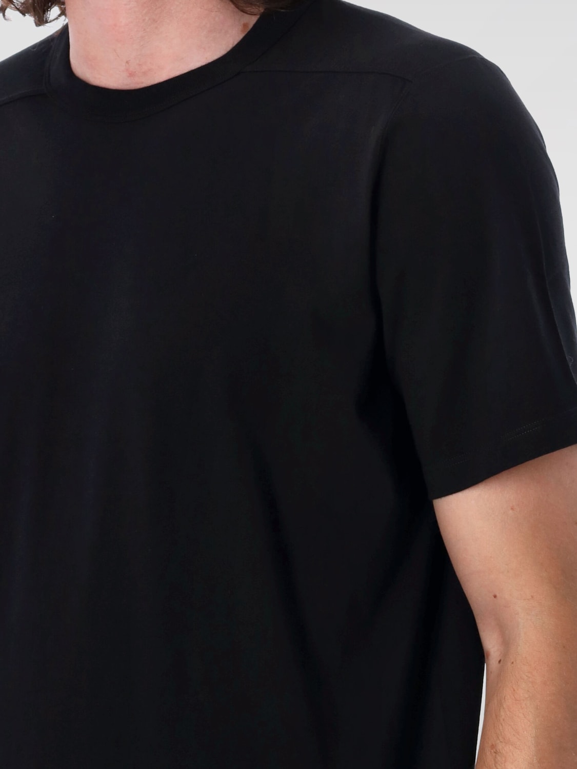 RICK OWENS T-SHIRT: T-shirt men Rick Owens, Black - Img 3