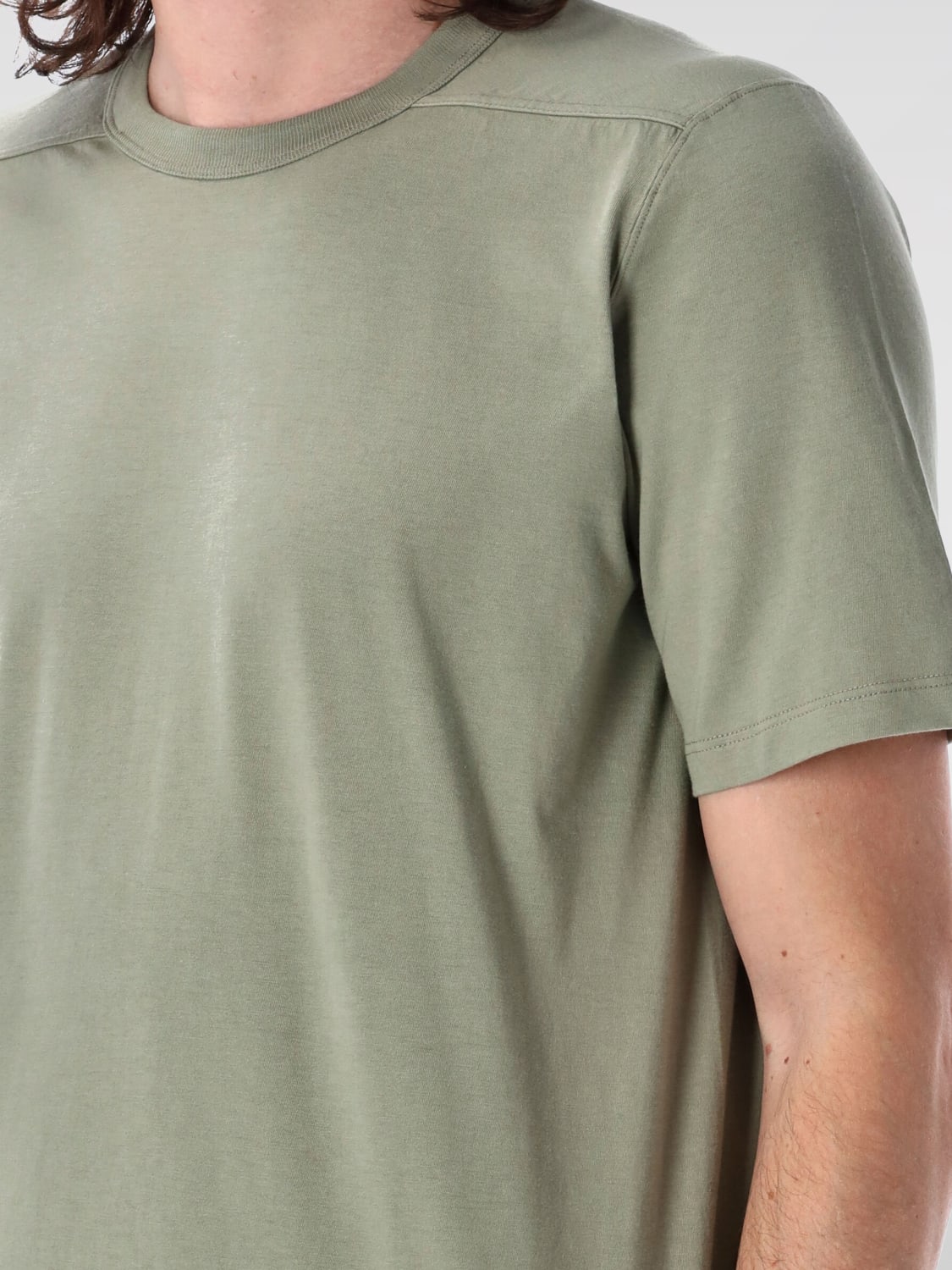 Tシャツ・カットソー RICK OWENS Men T-shirt Beige RU01E5264JA 15 RICK OWENS: T-shirt men - Beige | Rick Owens t-shirt