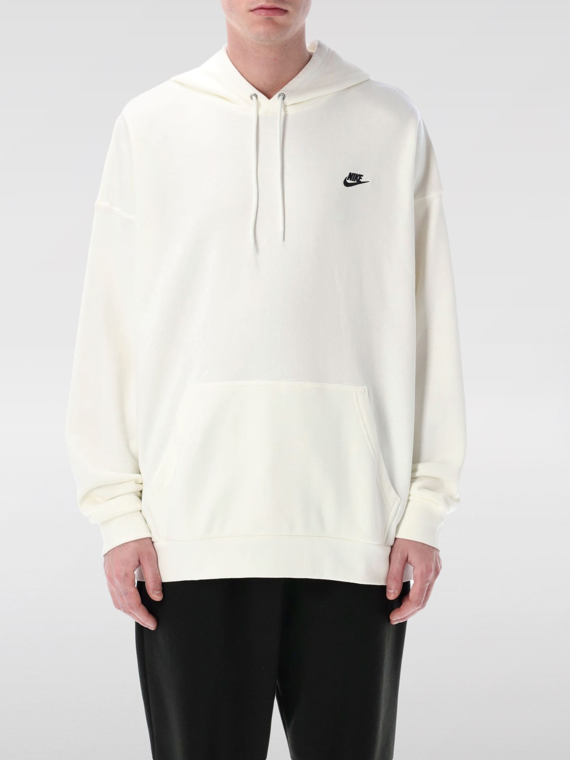 NIKE SWEATSHIRT: Sweatshirt men Nike, White - Img 1