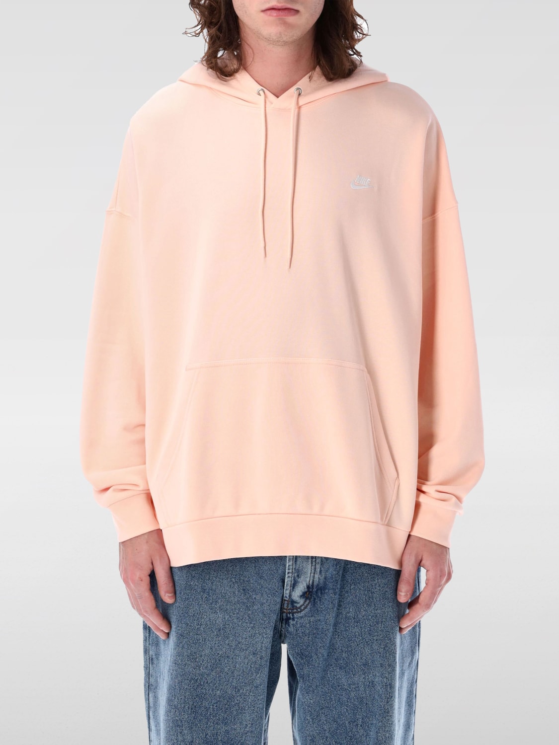 NIKE SWEATSHIRT: Sweatshirt men Nike, Coral - Img 1