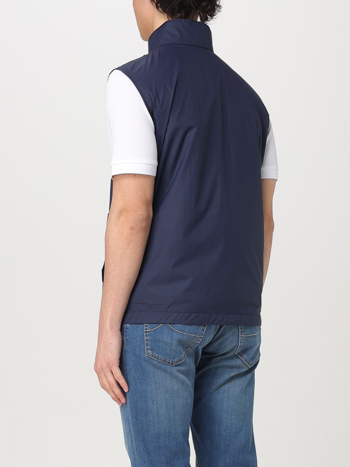 FAY SUIT VEST: Fay nylon vest, Blue - Img 2