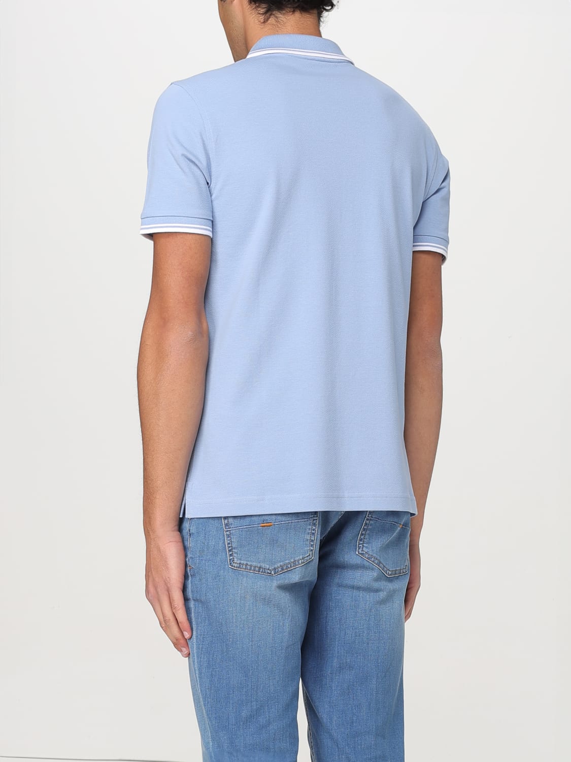 FAY POLO: Polo hombre Fay, Azul Claro - Img 2