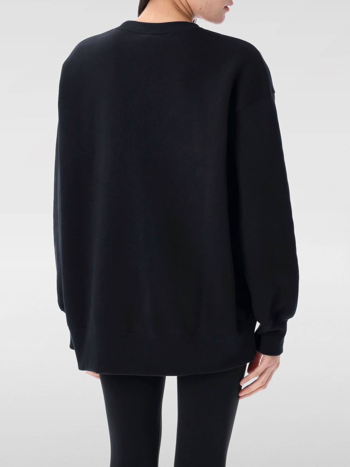 NIKE SWEATSHIRT: Sweatshirt woman Nike, Black - Img 2