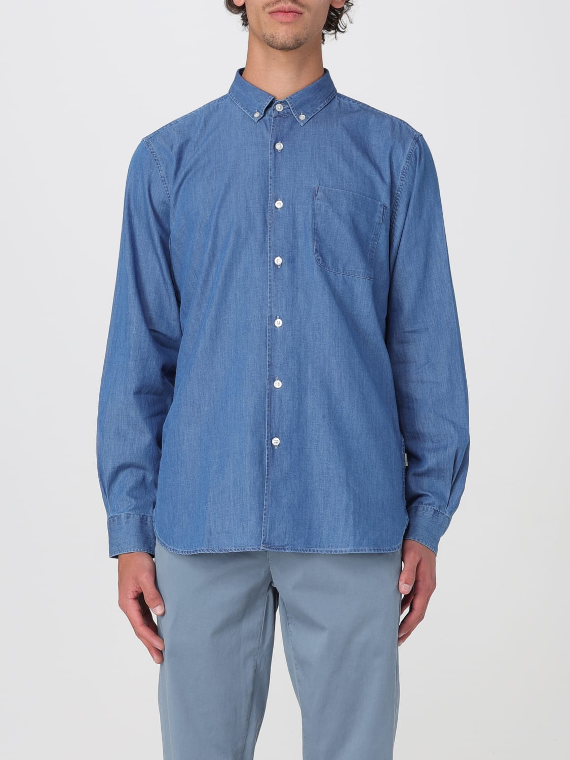 FAY HEMD: Hemd herren Fay, Blau 1 - Img 1