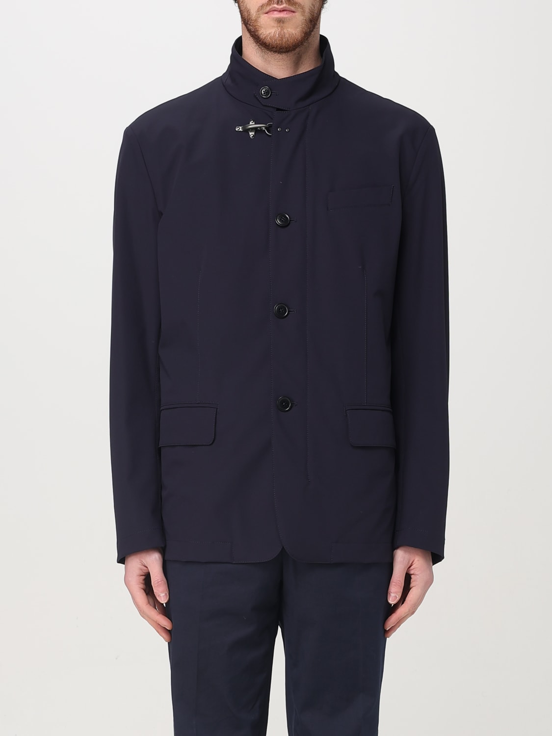 FAY JACKET: Fay men's jacket, Blue - Img 1