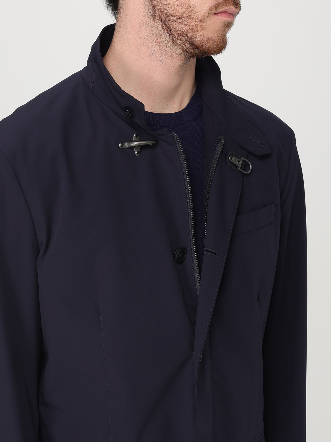 FAY JACKET: Fay men's jacket, Blue - Img 4