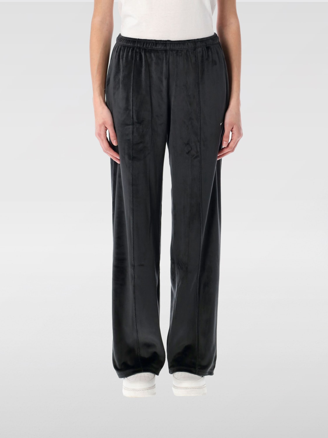 パンツ NIKE Woman Pants Black HJ0922 010 NIKE Black velour pants HJ0922 | Urbanstaroma