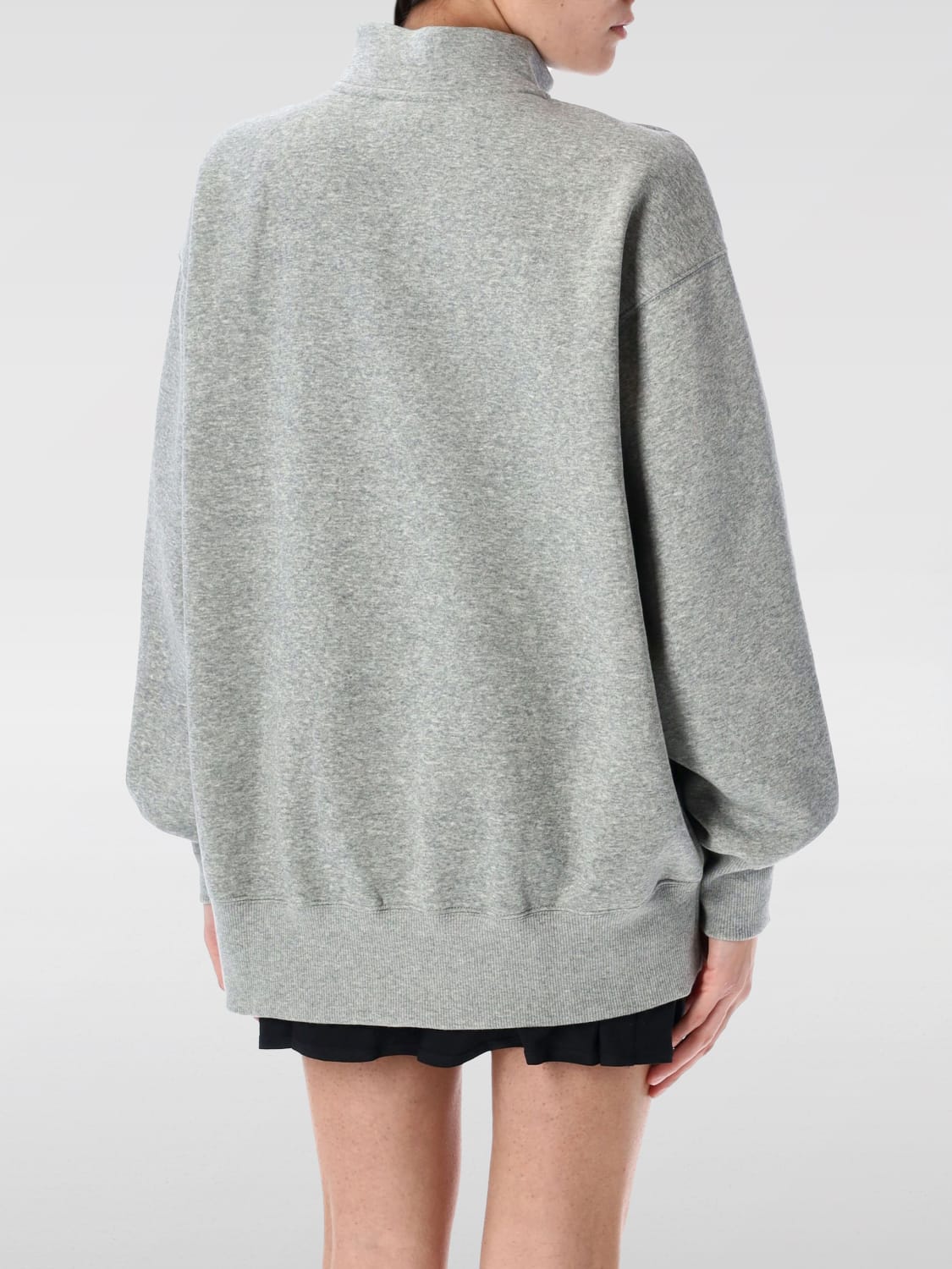 NIKE SWEATSHIRT: Sweatshirt woman Nike, Grey - Img 2