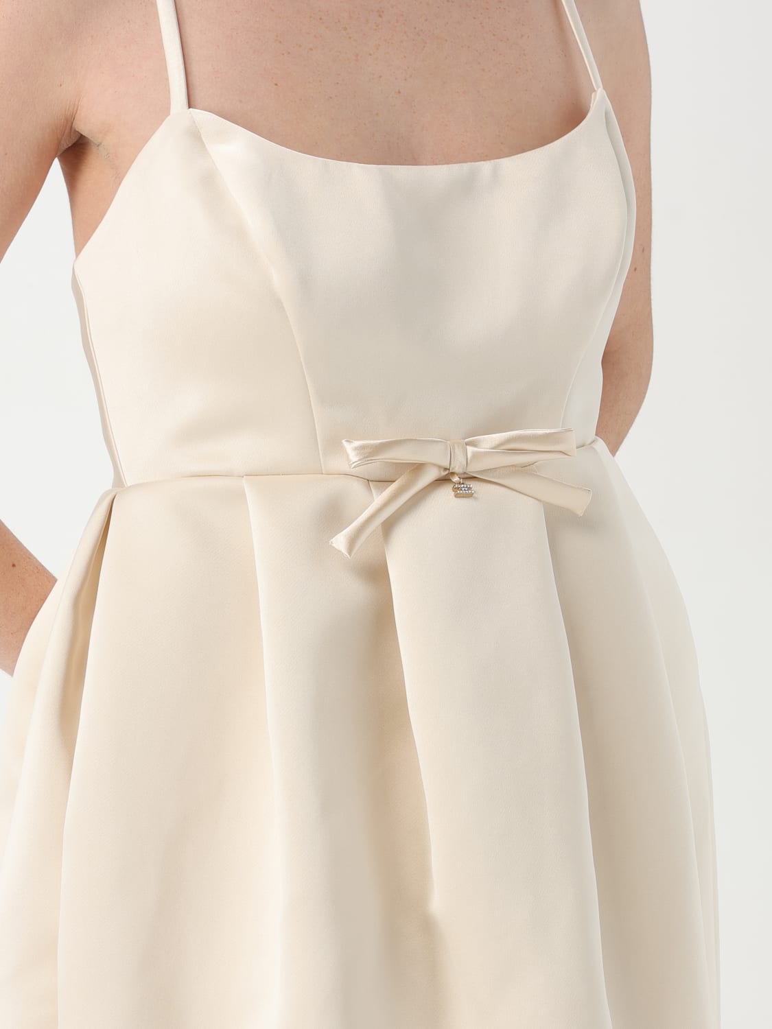 ワンピース ELISABETTA FRANCHI Woman Dress Butter AB804 193 ELISABETTA FRANCHI: Dress woman - Butter | Elisabetta