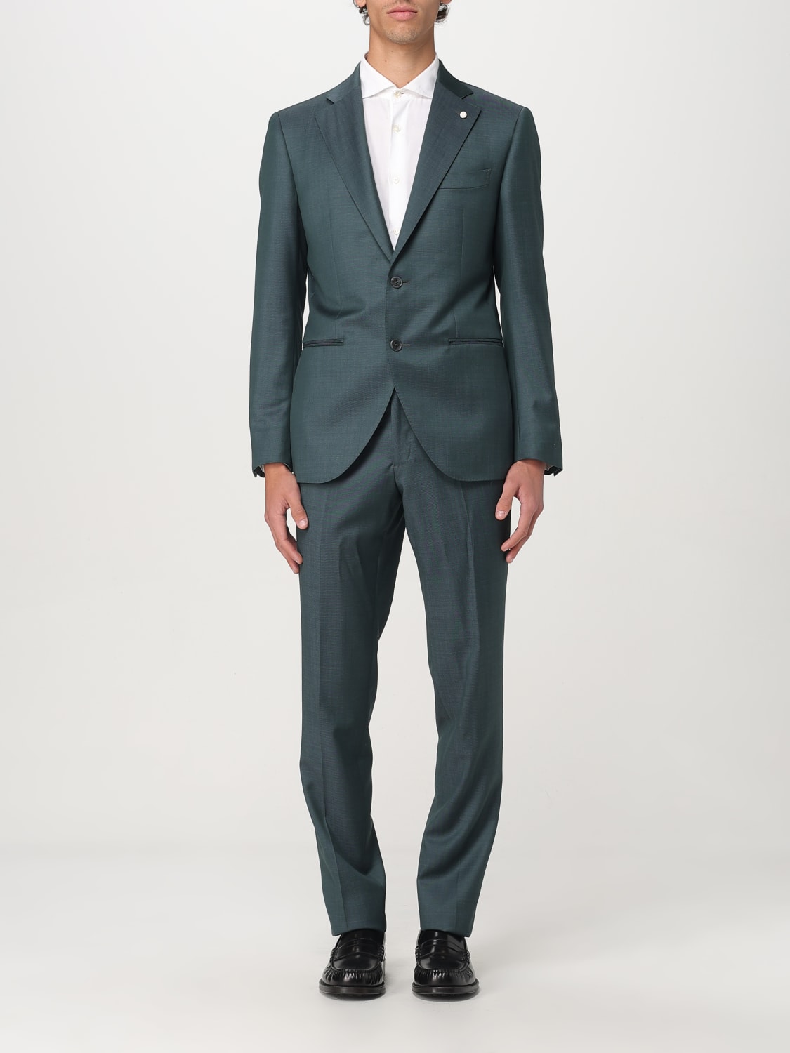 LUIGI BIANCHI SUIT: Suit men Luigi Bianchi, Green - Img 1