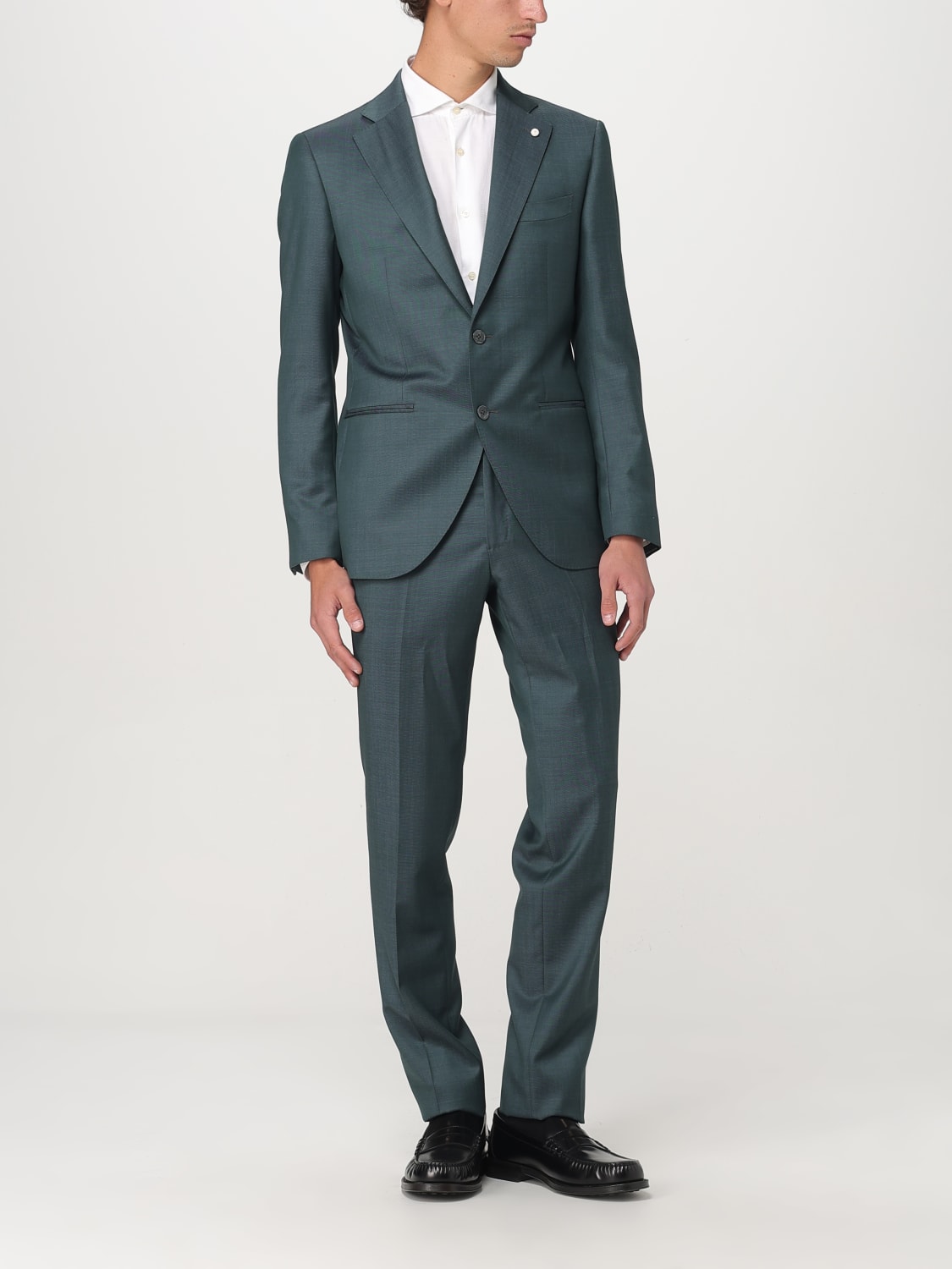 LUIGI BIANCHI SUIT: Suit men Luigi Bianchi, Green - Img 2