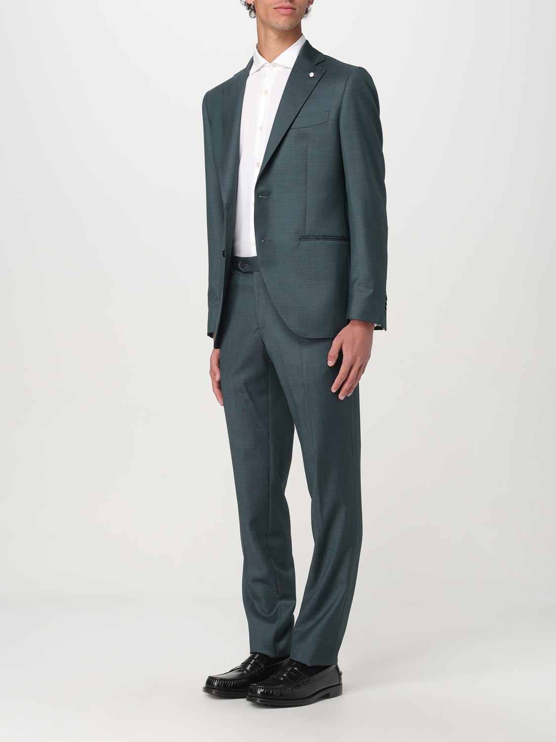 LUIGI BIANCHI SUIT: Suit men Luigi Bianchi, Green - Img 4