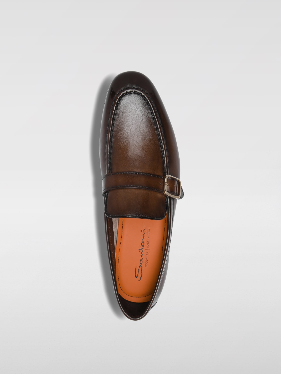 SANTONI MOKASSINS: Schuhe herren Santoni, Braun - Img 4