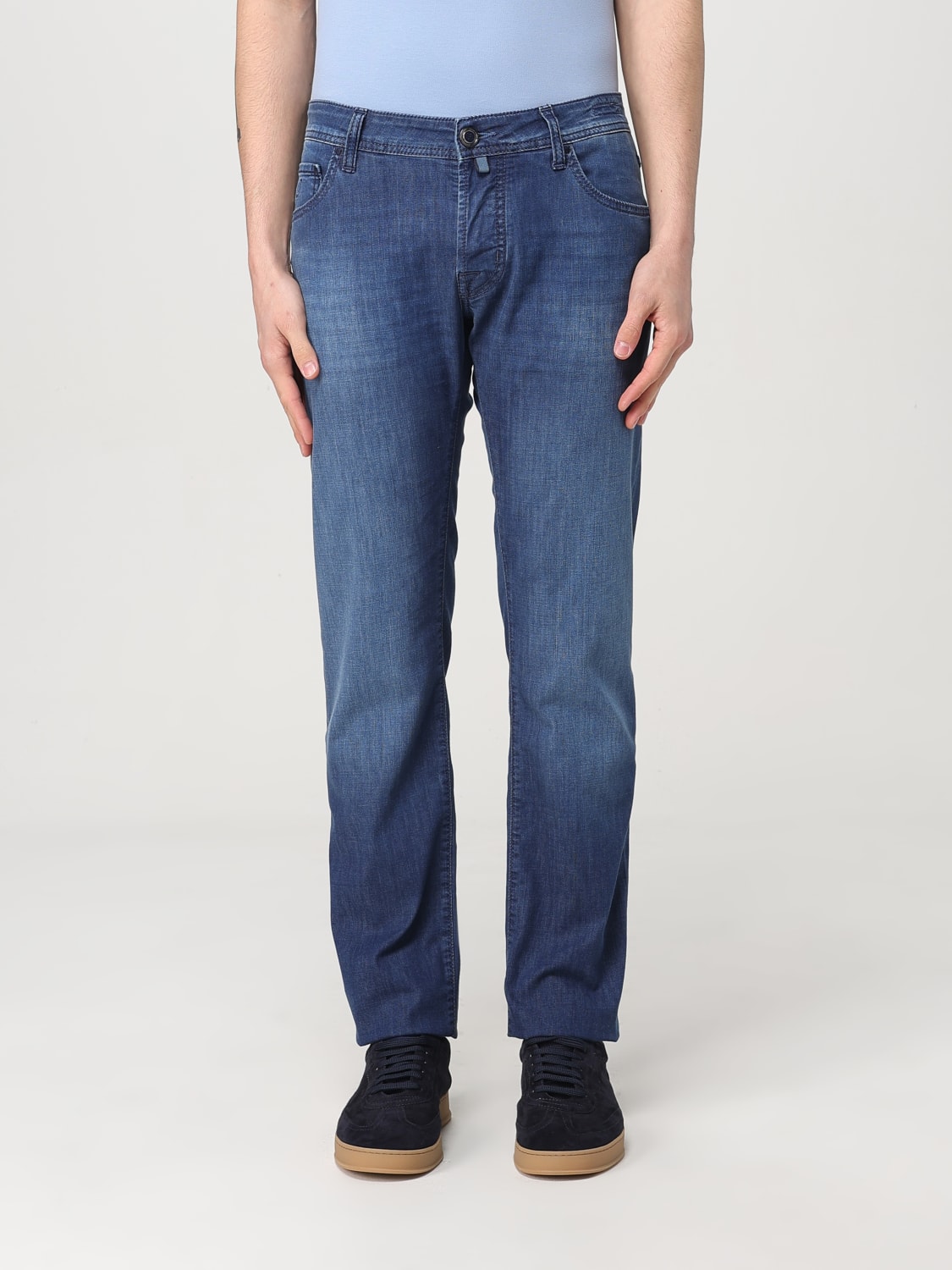 JACOB COHEN JEANS: Pants men Jacob Cohen, Blue - Img 1