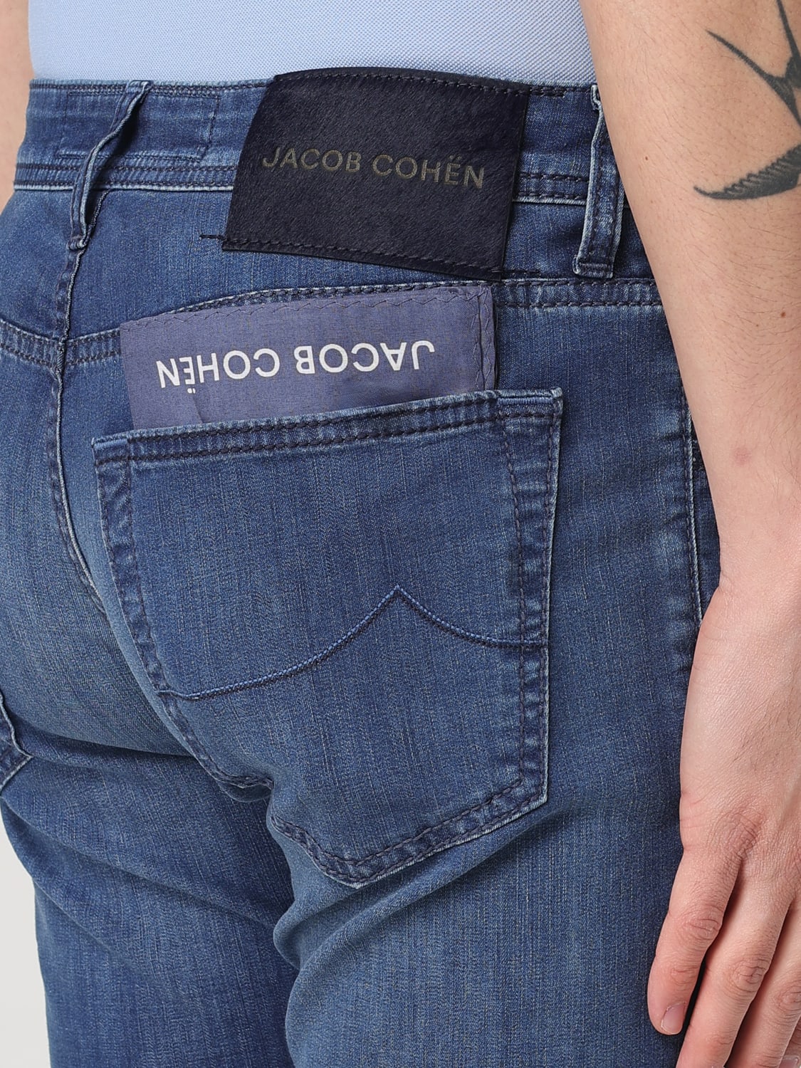 JACOB COHEN: Pants men - Blue | Jacob Cohen jeans JUMQE006058S3735V1 ...